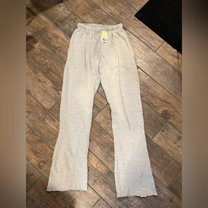 MNML NWT Women’s grey bootcut sweatpants